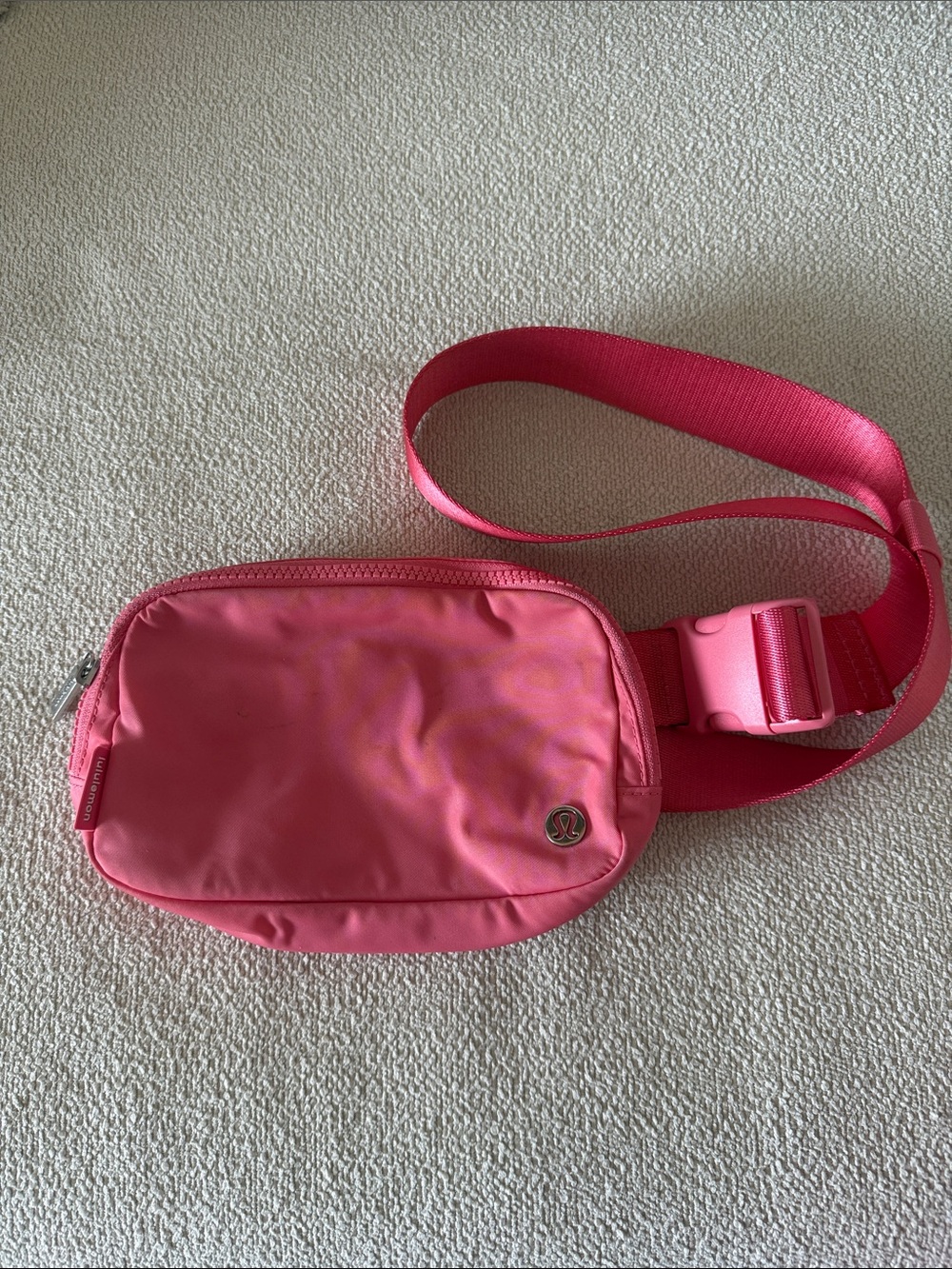 lululemon athletica Hot Pink Crossbody Belt Bag